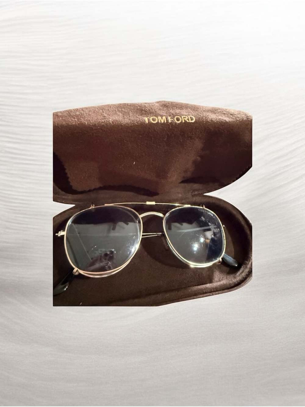 Tom Ford Unisex Rose Gold Aviator TF5407-F 28V Authentic Made in Italy